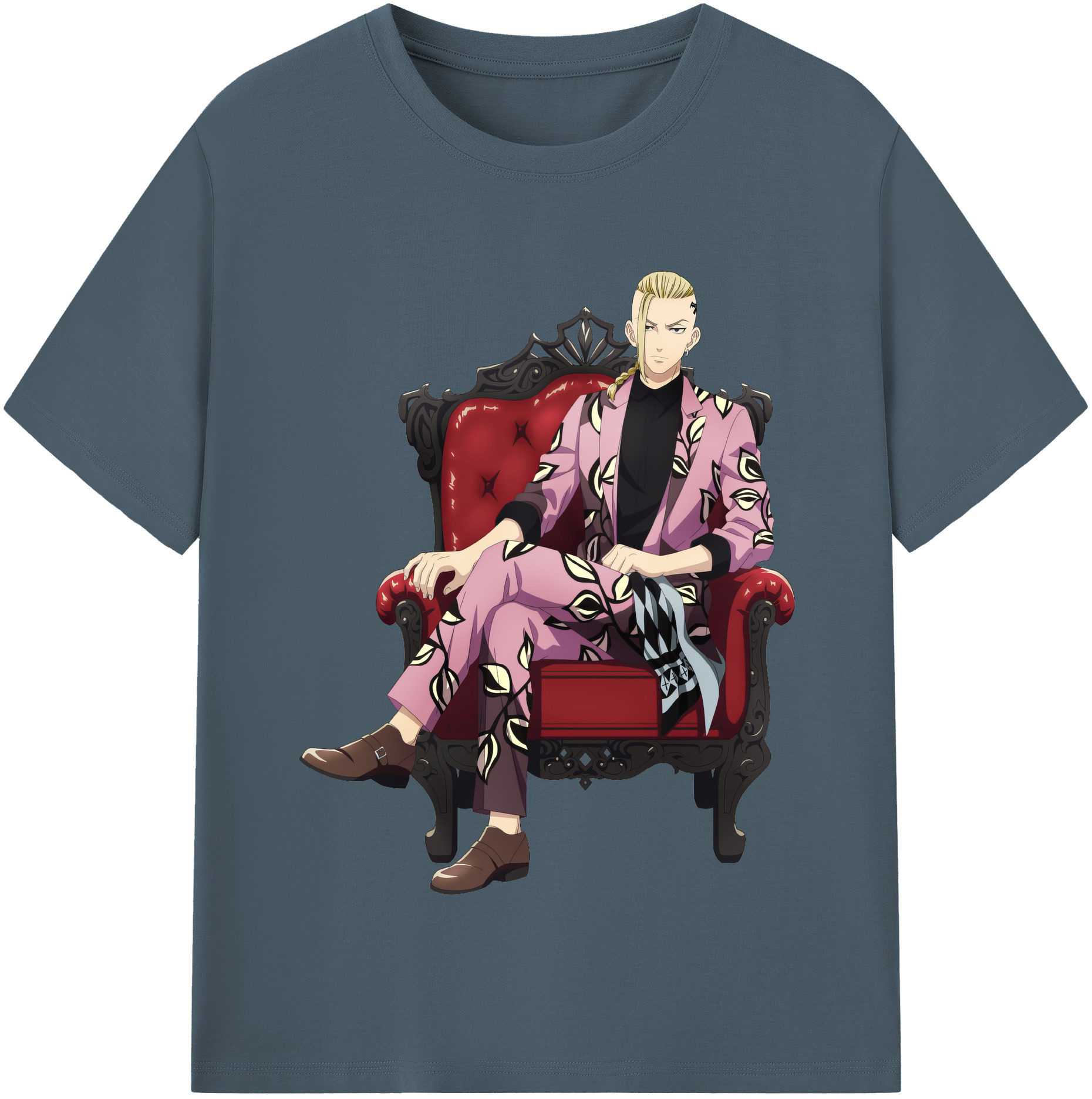（画像用） 東京リベンジャーズ Tokyo Revengers 綿100％半袖Tシャツ（フロントプリント）
